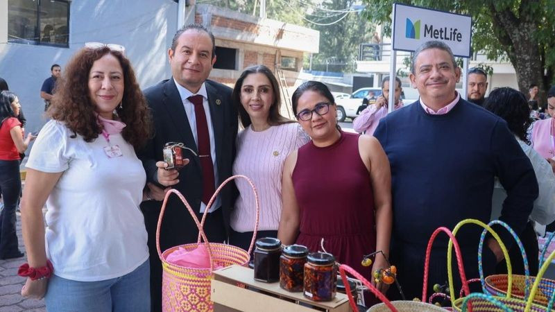 Promueve FGE autonomía económica de mujeres mediante “Mercadito CJIM” 