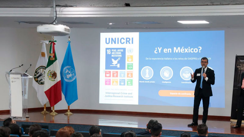 México e Italia comparten experiencias en materia penitenciaria 