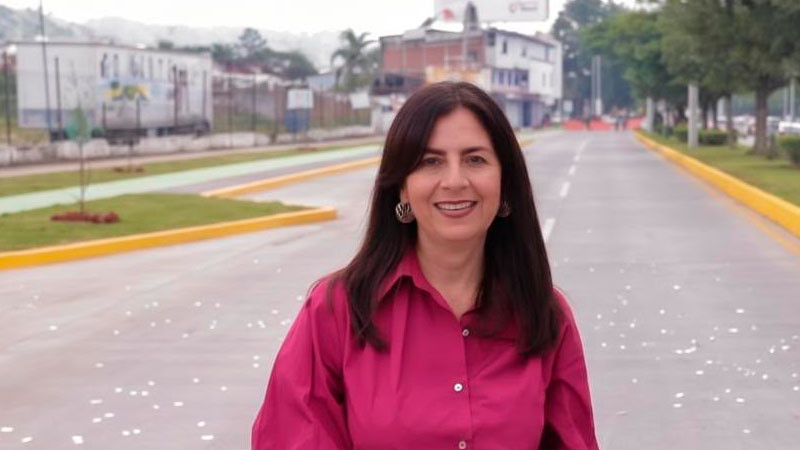 Continúa obra histórica en Uruapan: Gaby Molina 