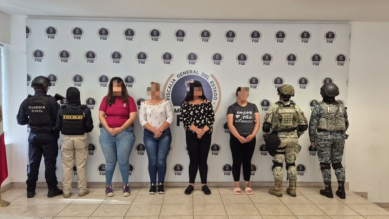 Detienen a cuatro mujeres por presunto secuestro exprés y extorsión en Morelia 