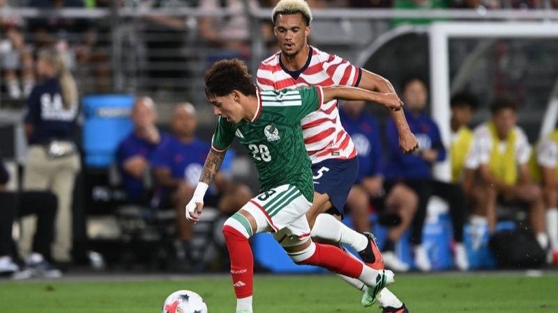 México cae 3-0 ante Estados Unidos en el Clásico de Concacaf 