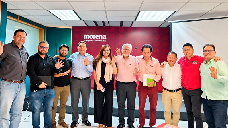 Olivio López Mújica cumple requisito de formación de Morena rumbo a la coordinación municipal de Morelia 