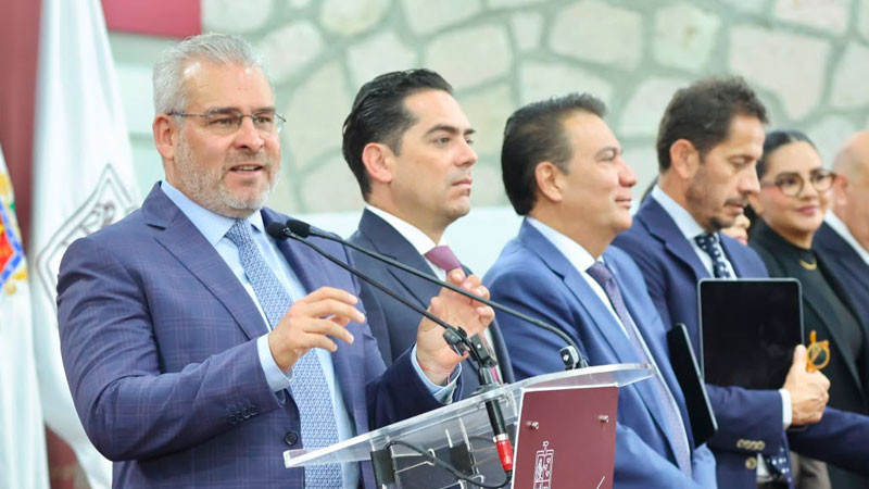 Con más de 3 mil 198 mdp, avanza construcción del segundo periférico de Morelia: Bedolla 