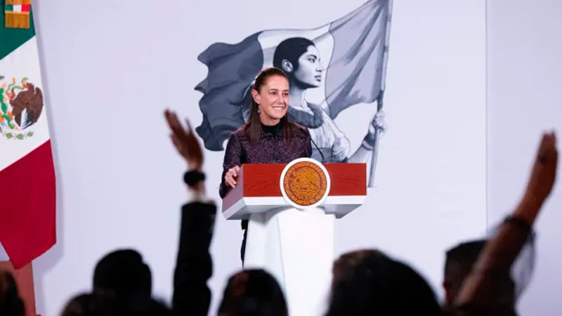 Destaca Sheinbaum disminución del 36% en feminicidios y apoyo a más de 1.4 millones de mujeres en Centros Libre 