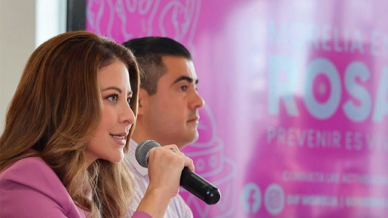 DIF Municipal lanza “Morelia en Rosa, Prevenir es Vivir” 