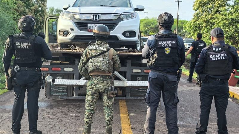 Guardia Civil asegura 250 kilos de estupefacientes y un vehículo en Arteaga 