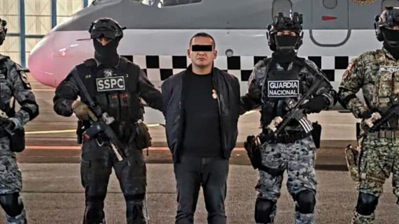 Cae "El Tanque", presunto operador de Jalisco en cuatro estados; lo vinculan con ataque contra helicóptero de Marina 