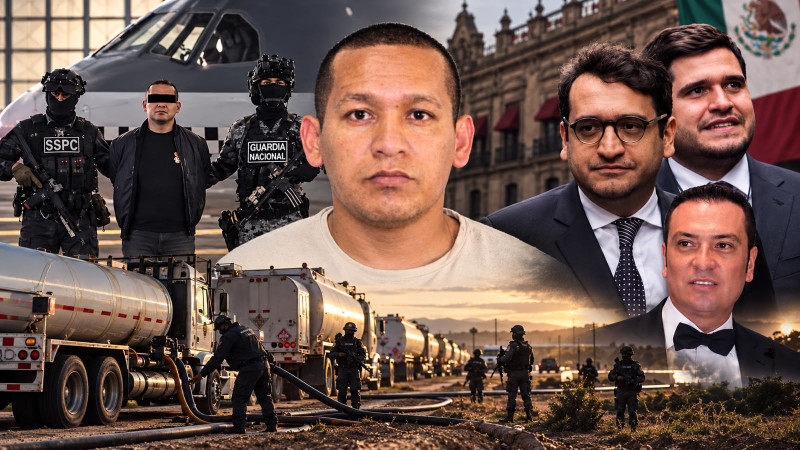 Del círculo del Mencho al de Amilcar Olán: Cae “El Tanque”, objetivo prioritario de México y EEUU, operador del huachicol y jefe del crimen en 80 municipios de Veracruz 