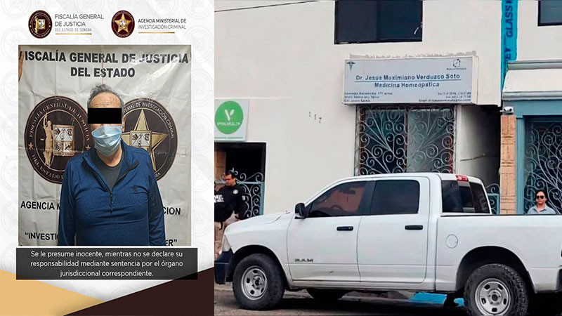Dictan prisión preventiva a médico investigado por caso de sueros vitaminados en Sonora 