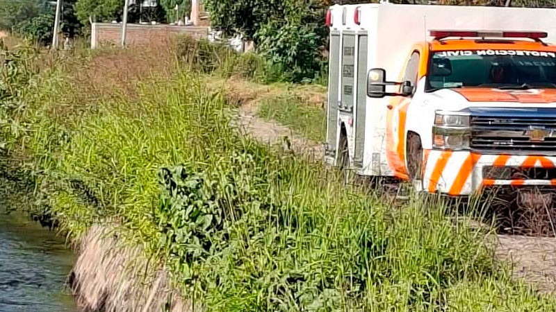 Localizan cuerpo sin vida flotando en canal de Celaya, Guanajuato 