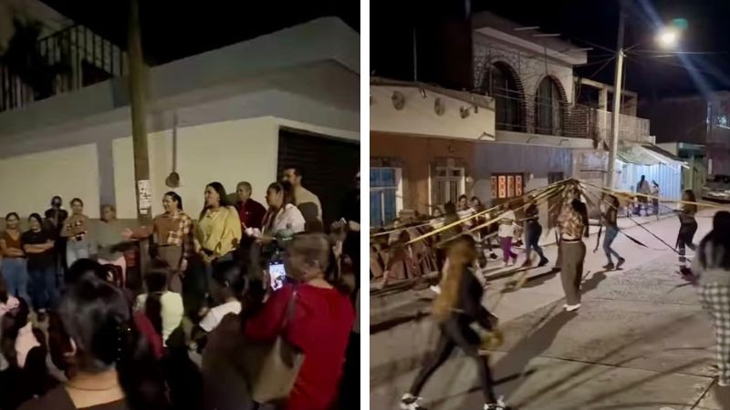 Adriana Campos Huirache reconoce talento y tradición del grupo de danza Cristo Rey en Jacona 