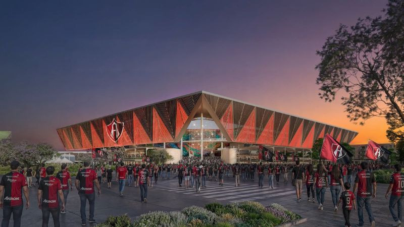 Atlas presenta proyecto de su nuevo estadio; prevén inaugurarlo en 2030