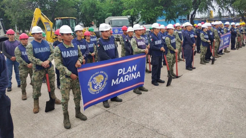 Semar activa Plan Marina en Lázaro Cárdenas ante condiciones meteorológicas adversas 