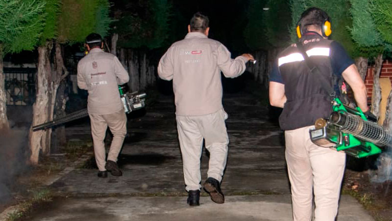 Alexis Velázquez refuerza acciones contra el dengue con segunda jornada de fumigación 