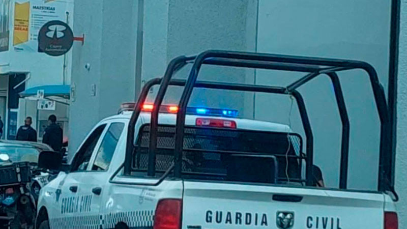 Asaltan a cuentahabiente en Morelia, Michoacán; le quitan 93 mil pesos 