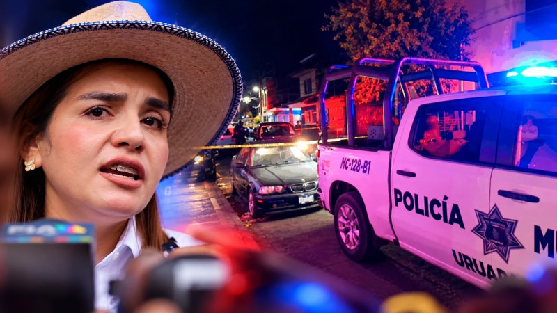 Uruapan, Michoacan, bajo fuego: Balean a taxista cerca de Tránsito Municipal; Grecia Quiroz, rebasada por la violencia 