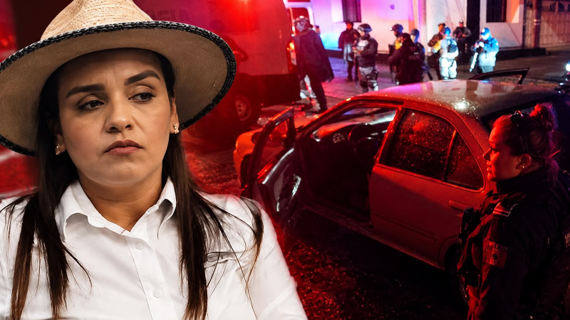 Matan a uno y hieren a otro frente a mezcalería y luego escapan en Uruapan, Michoacán: Segundo ataque armado de la noche exhibe al gobierno de Grecia Quiroz 