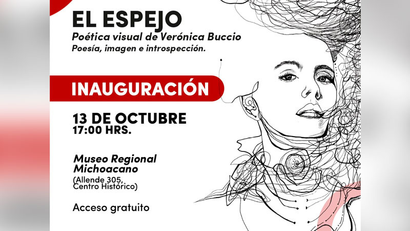 Invita SeCultura a exposición interdisciplinaria ‘El Espejo’ de Verónica Buccio 