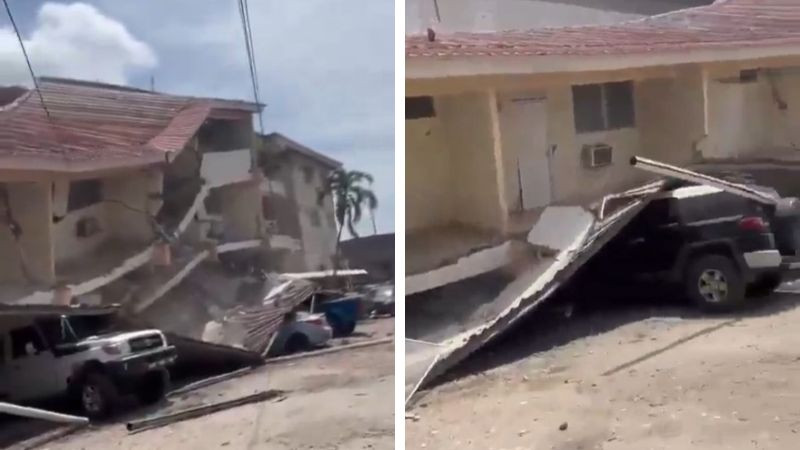 Terremoto de magnitud 7.7 sacude Panamá y provoca daños en edificios 