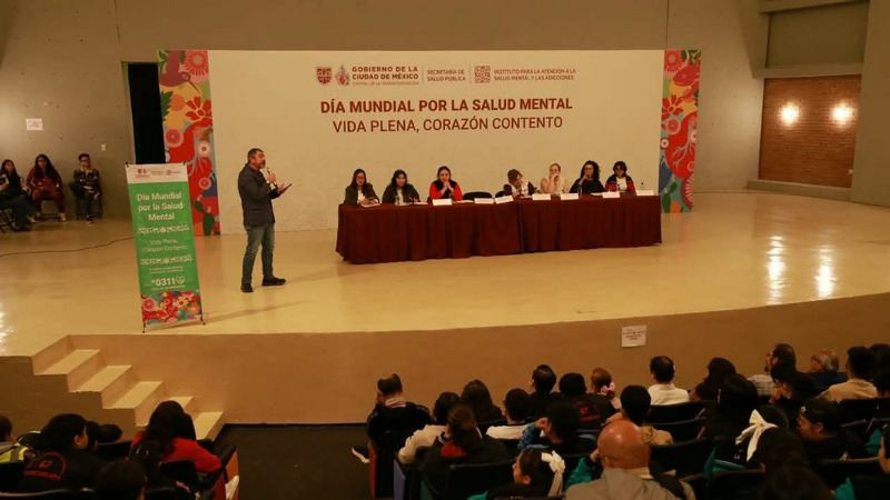 Salud mental, prioridad para el Gobierno de la Ciudad de México 