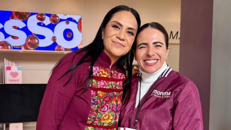  Giulianna Bugarini atiende llamado de unidad de Morena en CDMX 