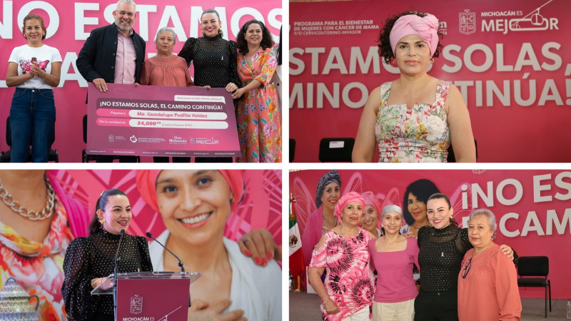  Michoacán respalda con dignidad y esperanza a mujeres que enfrentan el cáncer 