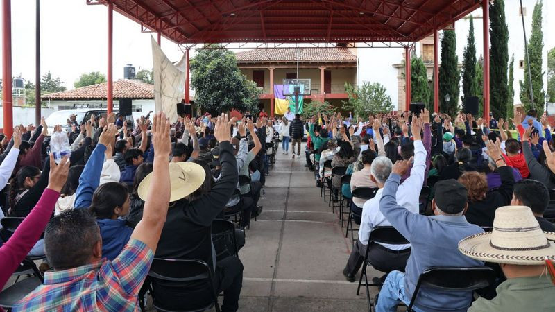 IEM acompaña consulta en la comunidad de Huecorio de Pátzcuaro, Michoacán 