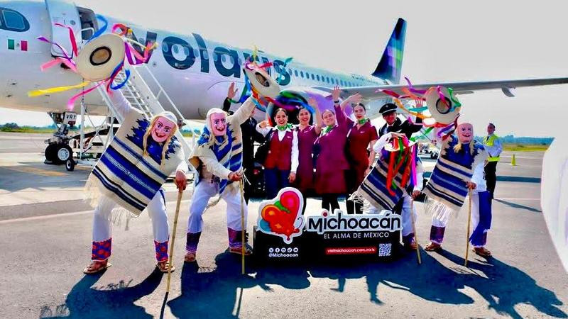 Michoacán fortalece su conectividad aérea con nuevos vuelos entre Morelia y Ciudad de México 