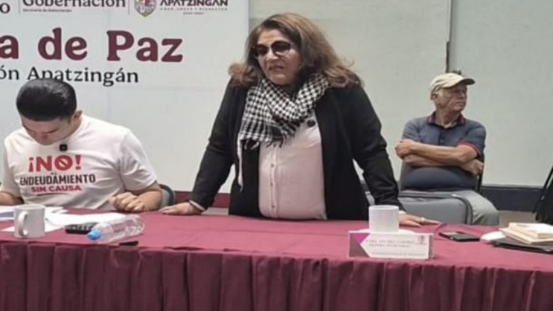 Regidora advierte que el medio rural en Apatzingán está “destrozado” por la violencia y las minas 