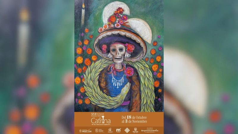 Próximo domingo, inicia la XVI Feria de la Catrina en Capula 