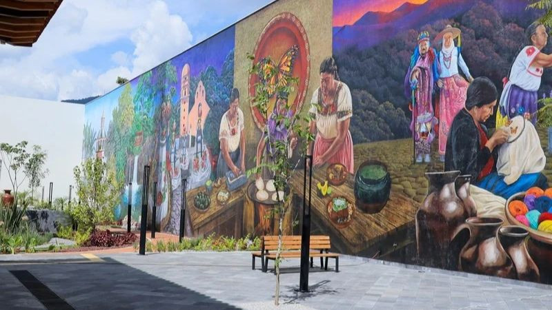 Centro Cultural Plaza de La Ranita se consolida como el corazón cultural y turístico de Uruapan 
