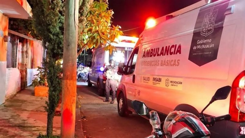 Pierde la vida un hombre tras ataque armado en la colonia Ramón Farías de Uruapan, Michoacán 