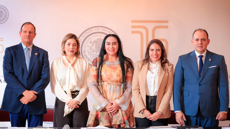 Michoacán da un paso para saldar deuda histórica con familias de personas desaparecidas: Giulianna Bugarini 