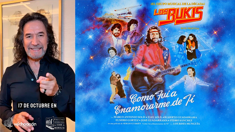 Los Bukis regresan a Michoacán para el reestreno de su película en el FICM 