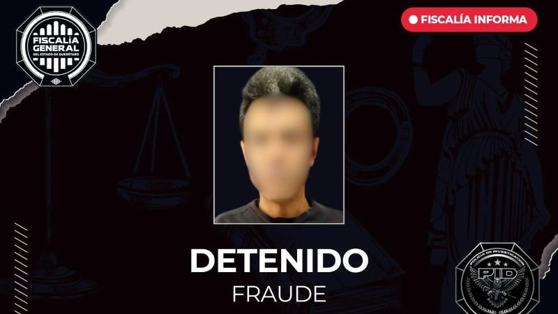 Detienen en Corregidora a presunto responsable de vender vehículos rentados con documentos falsos 