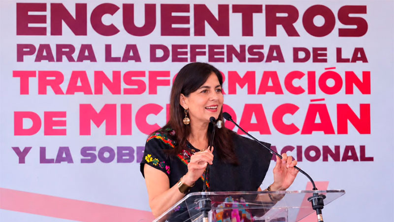 Se recogen propuestas del Pueblo P’urhépecha: Gaby Molina 