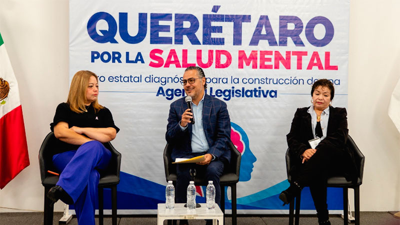 Realizan foro en Querétaro para construir una nueva ley de salud mental 