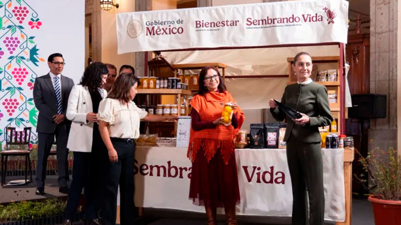Sembrando Vida brinda bienestar, restauración ecológica y conservación: Sheinbaum anuncia metas del programa 