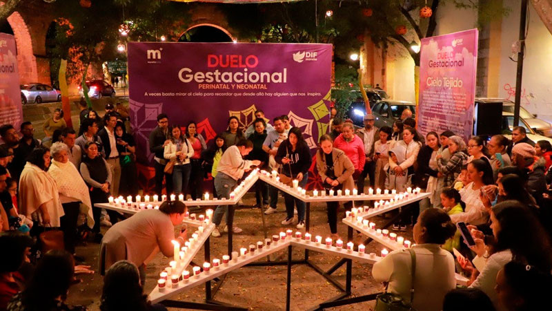 DIF Morelia invita a honrar la memoria de hijas e hijos fallecidos durante la gestación o al nacer 