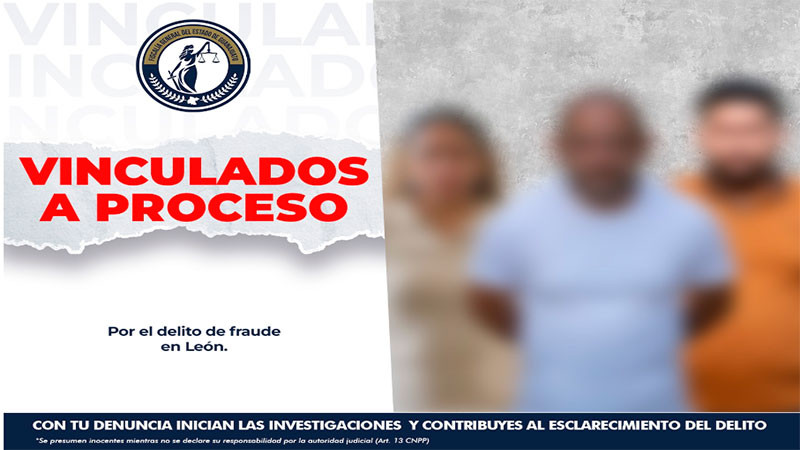Vinculan a proceso a tres por presunto fraude con asociación ambiental en Guanajuato 