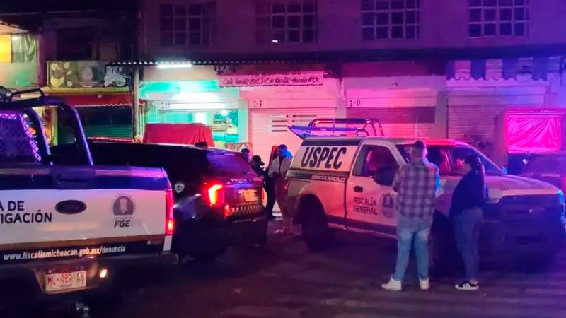 Ultiman a tiros a un individuo en la Central de Abasto de Morelia, Michoacán  