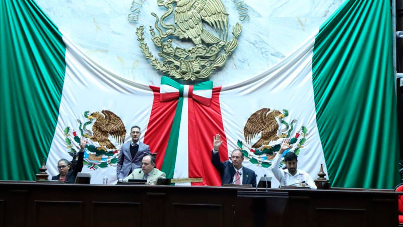Designa Congreso de Michoacán al Colegio de Abogadas de Michoacán como recipiendario de Presea “Constitución de 1814” 