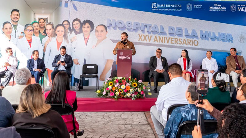 Hospital de la Mujer, referente en atención a las michoacanas: Raúl Zepeda 