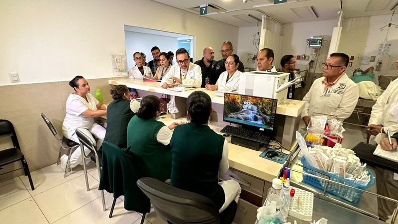 Fortalece IMSS Michoacán estrategia Escucha Activa Piso por Piso en hospitales 