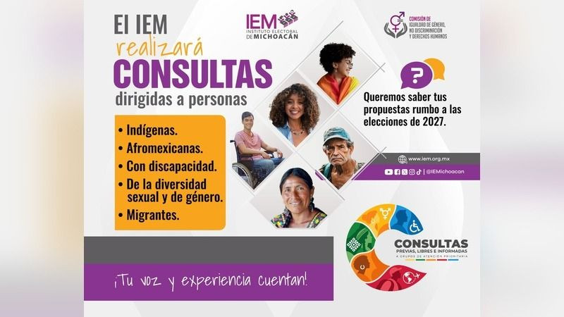 ¡Tu voz cuenta! IEM invita a la diversidad sexual y de género a participar en consultas 