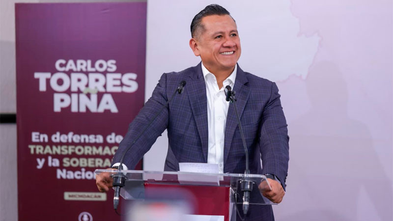 Torres Piña lidera encuesta de RUBRUM por la gubernatura de Michoacán 