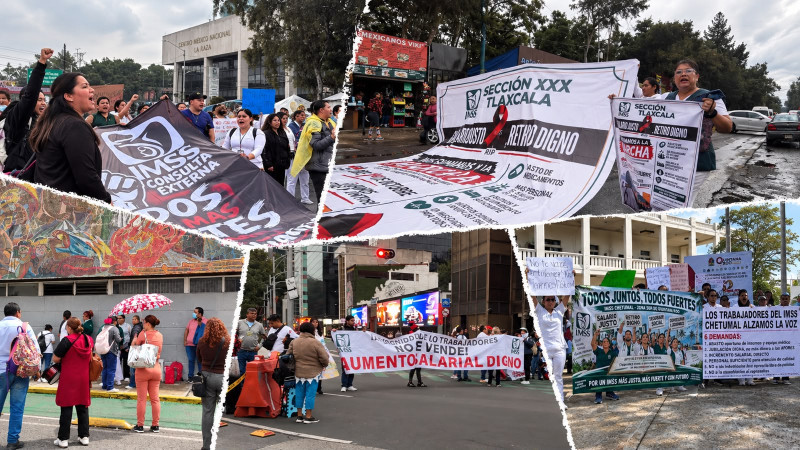 Trabajadores del IMSS alistan segunda marcha nacional para el 21 de octubre 