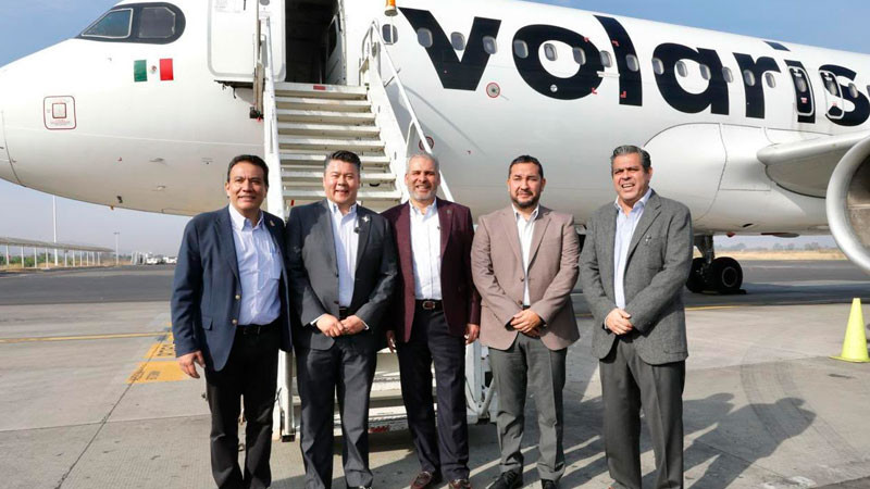 Michoacán impulsa su turismo con inversión de mil mdp en el Aeropuerto de Morelia: Bedolla 