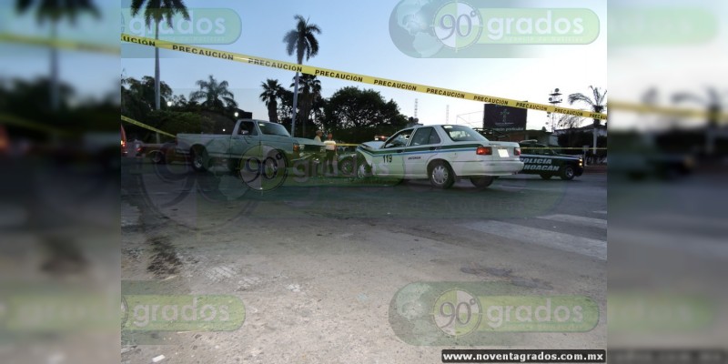 Muere taxista en choque en Apatzingán, Michoacán - Foto 3 
