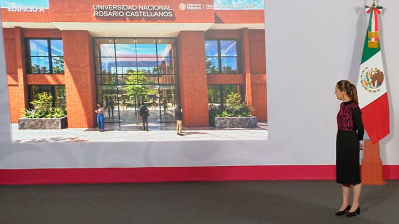 Anuncia Sheinbaum nuevo campus de Universidad Rosario Castellanos; se ubicará en antigua casa del "Negro" Durazo 